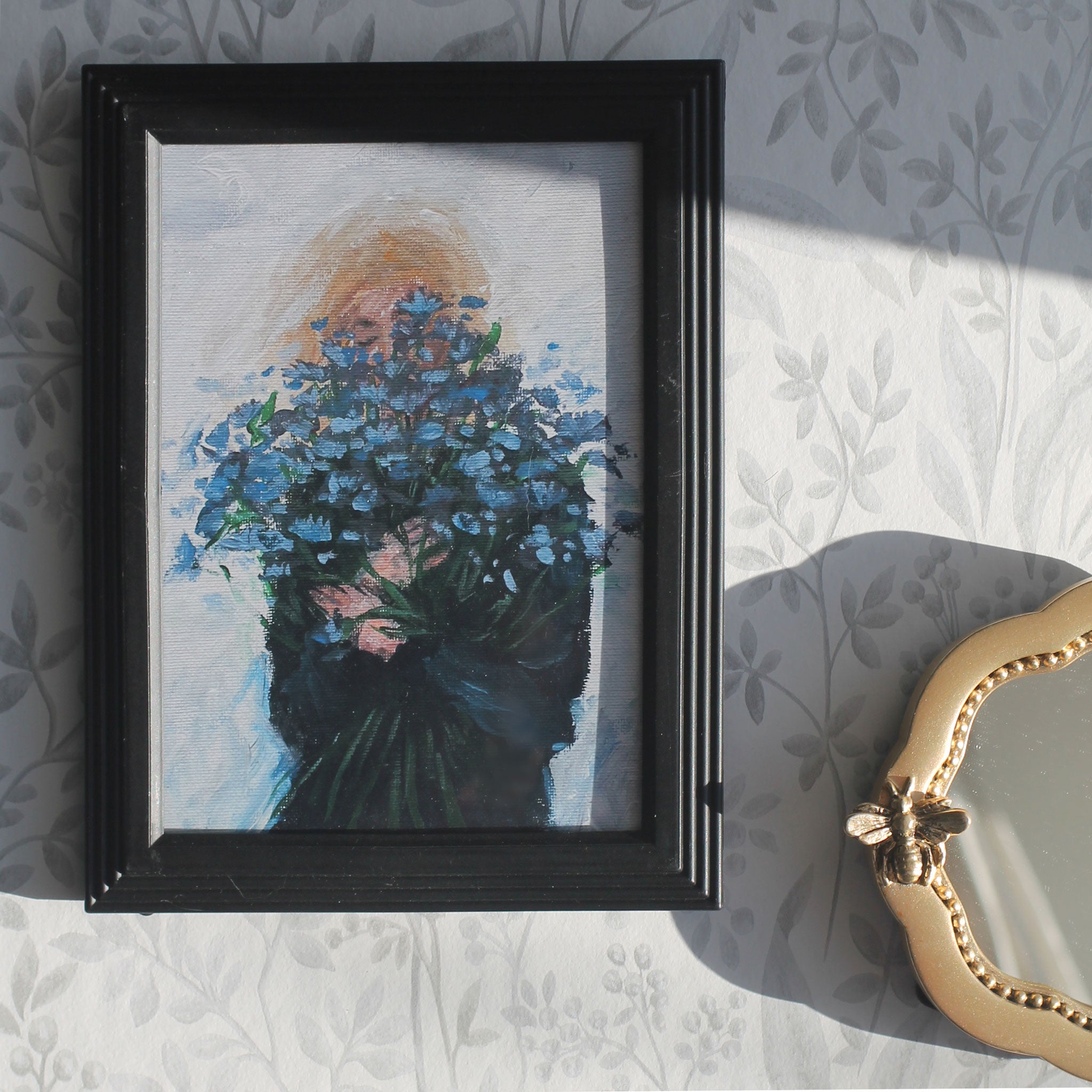 Blaue Blumen für mich