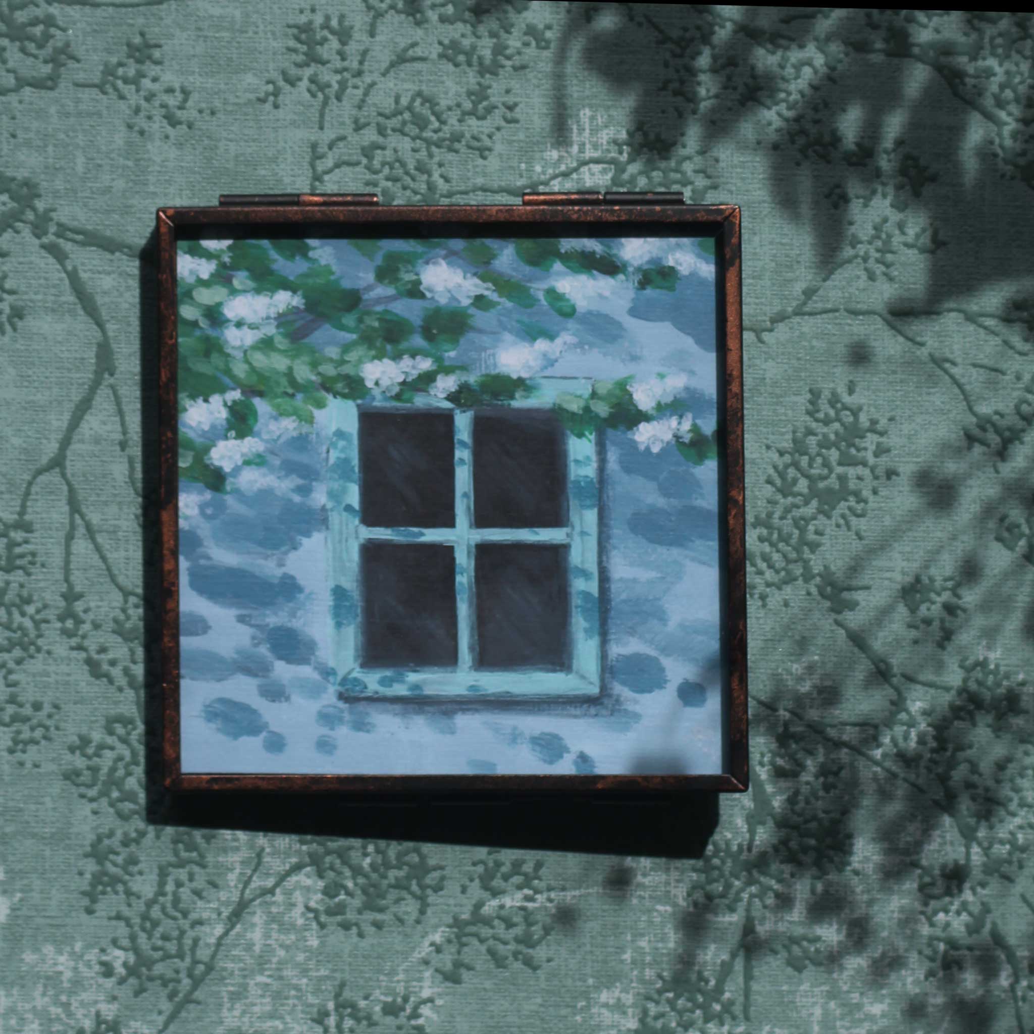 Fenster im Flieder