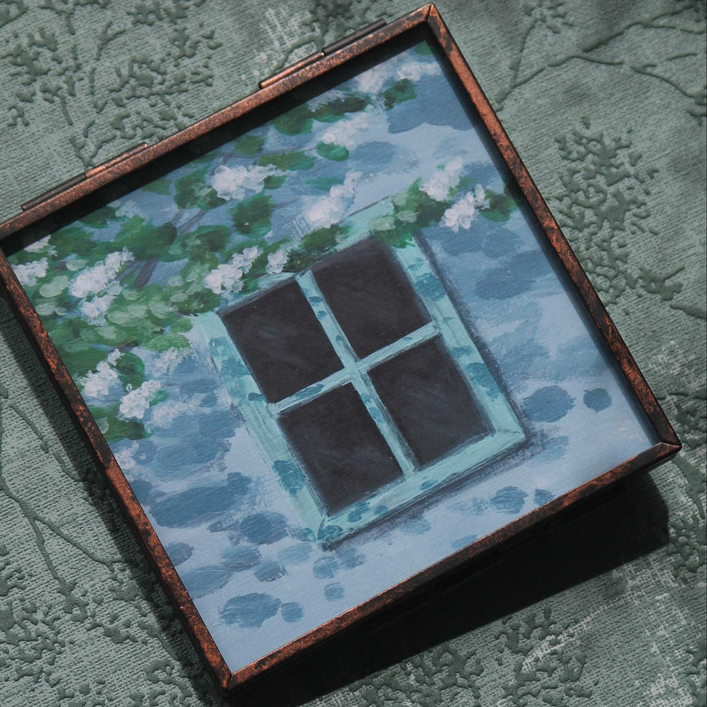 Fenster im Flieder