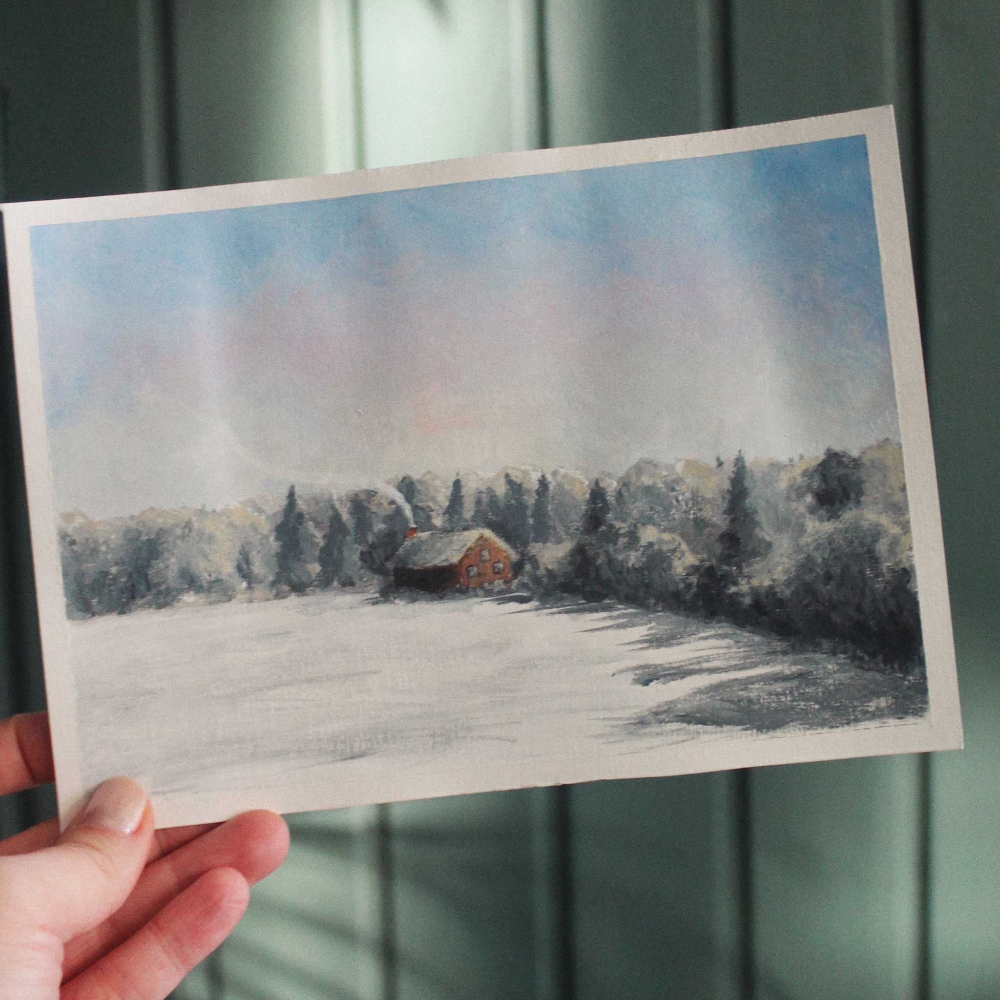 Das kleine Schnee-Cottage